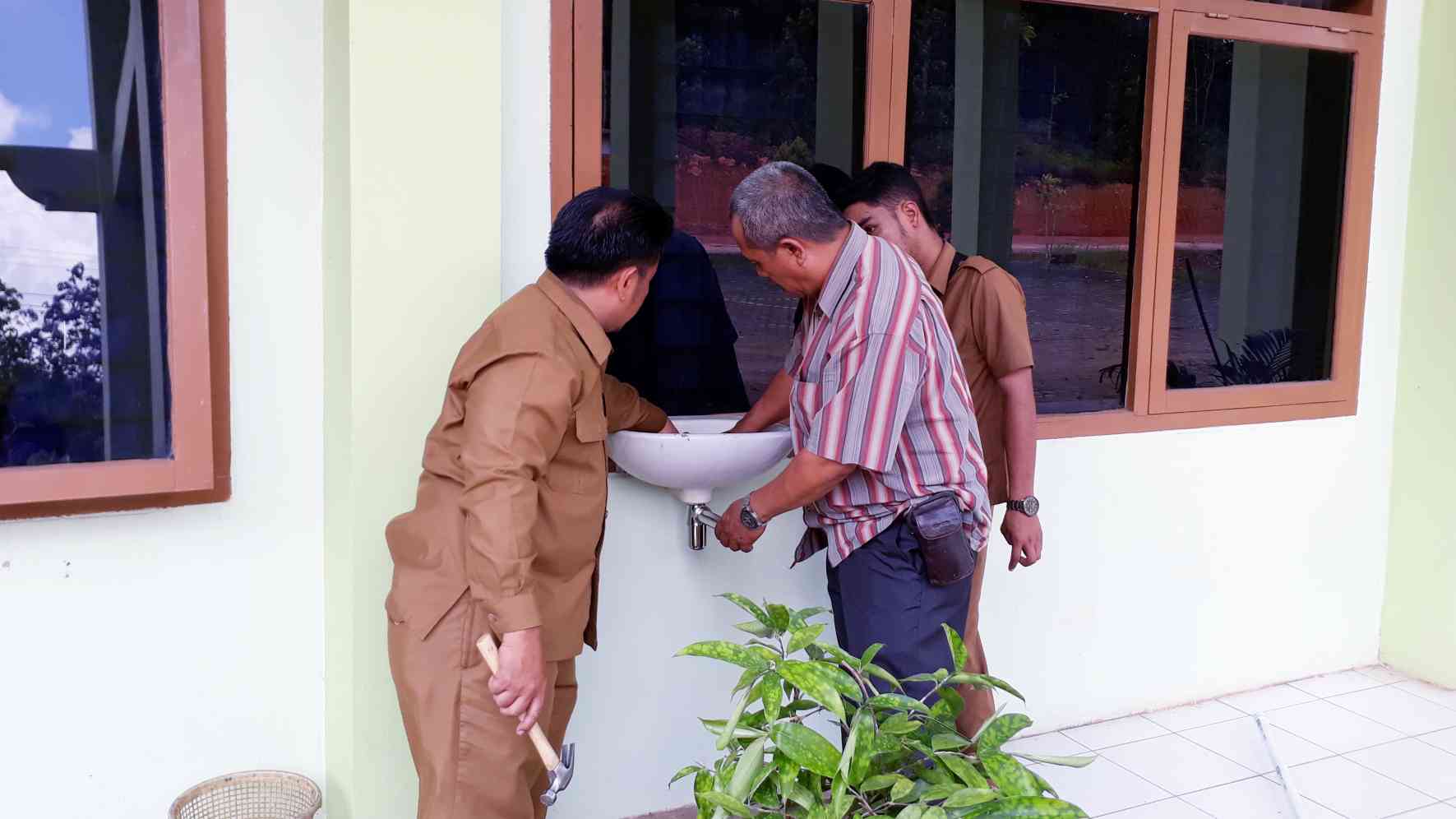 Cegah Corona, FUSA mulai pasang Westafel