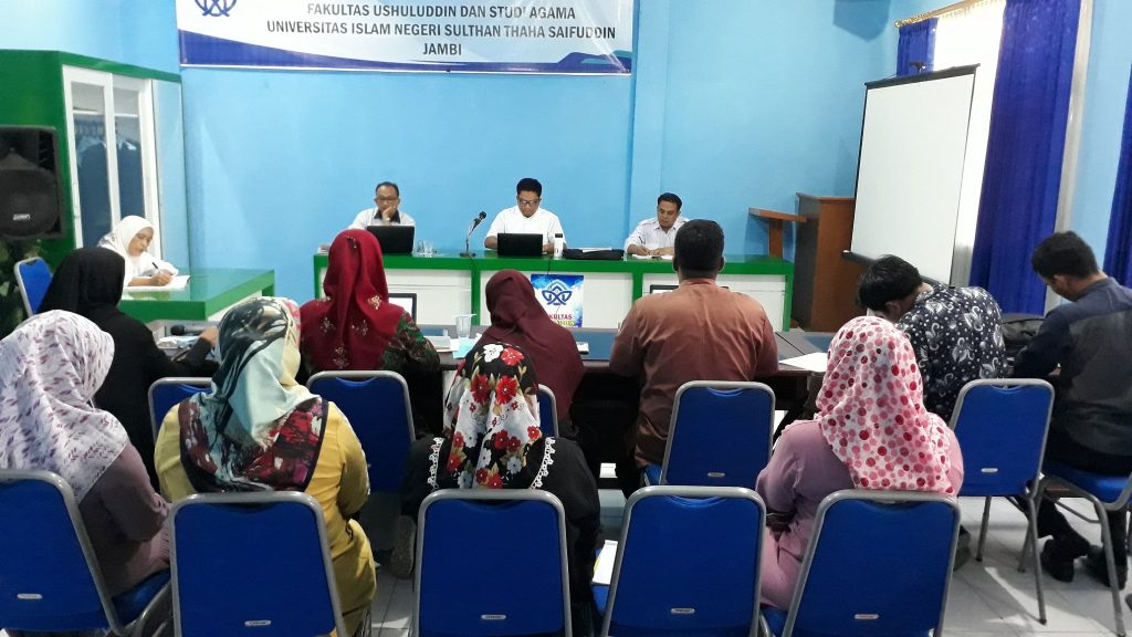 RAPAT KOORDINASI PIMPINAN DAN TENAGA KEPENDIDIKAN FUSA UIN STS JAMBI