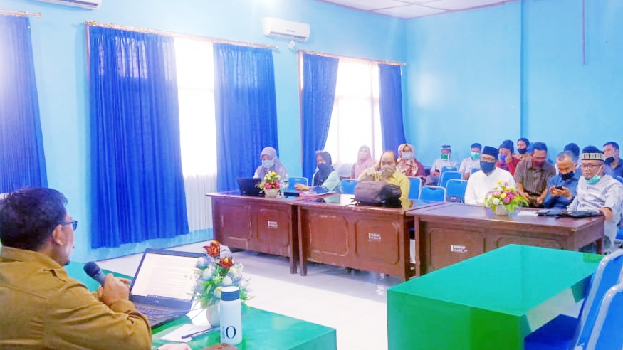 Rapat Tugas Pembagian Mengajar  Semester Ganjil Tahun Akademik 2020/2021