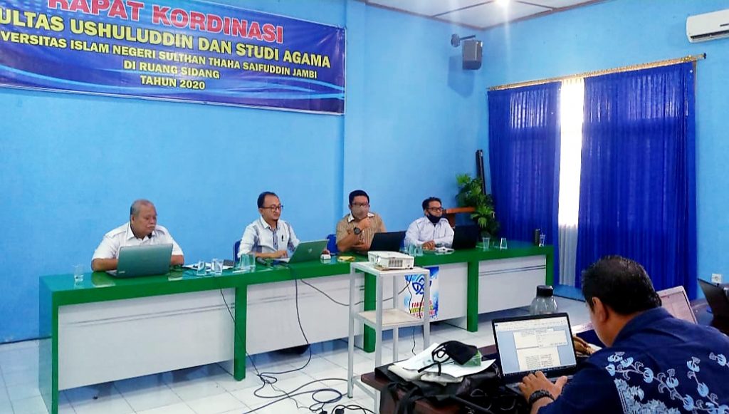 Rapat Koordinasi Fakultas Ushuluddin dan Studi Agama Universitas Islam Negeri Sulthan Thaha Saifuddin Jambi