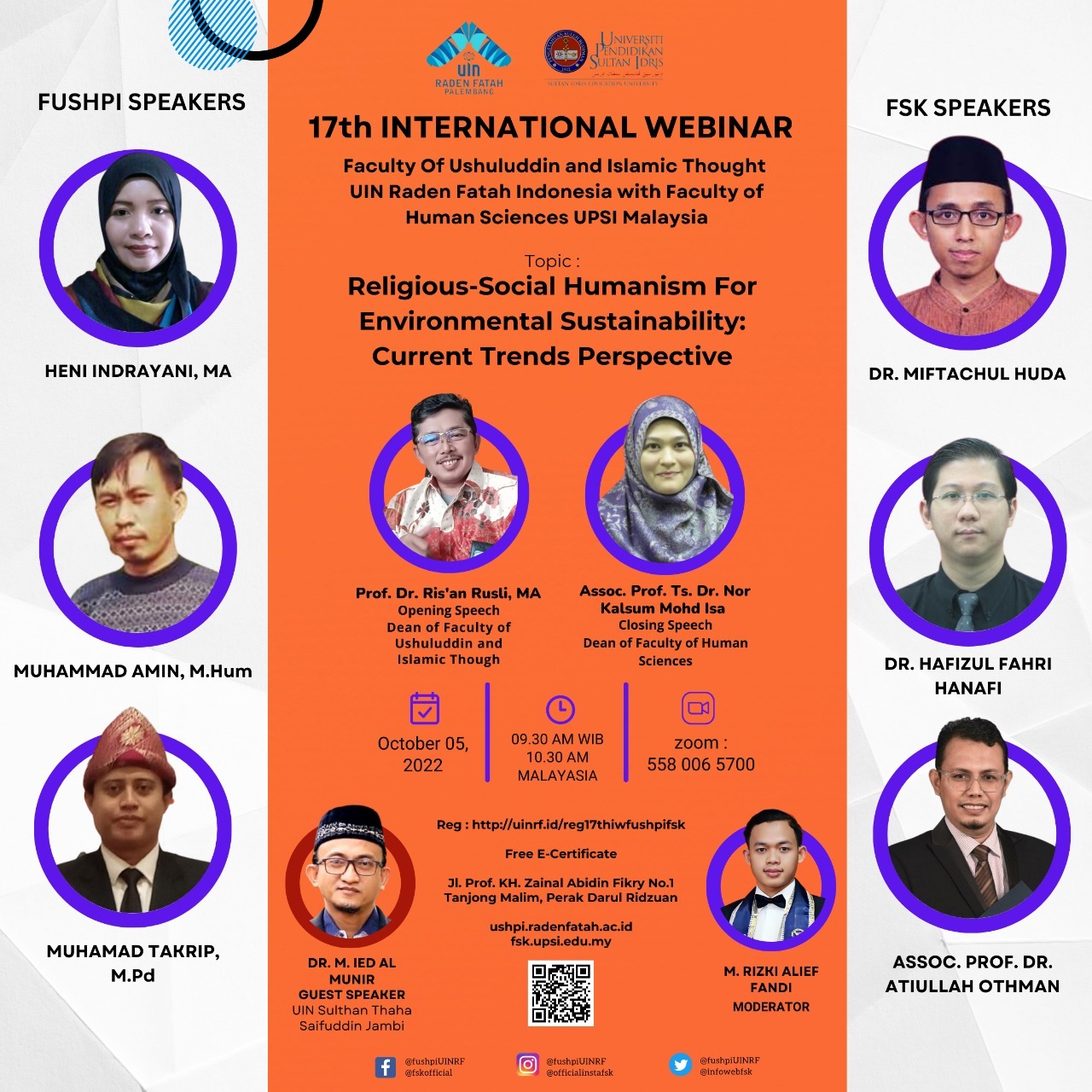 17th INTERNATIONAL WEBINAR