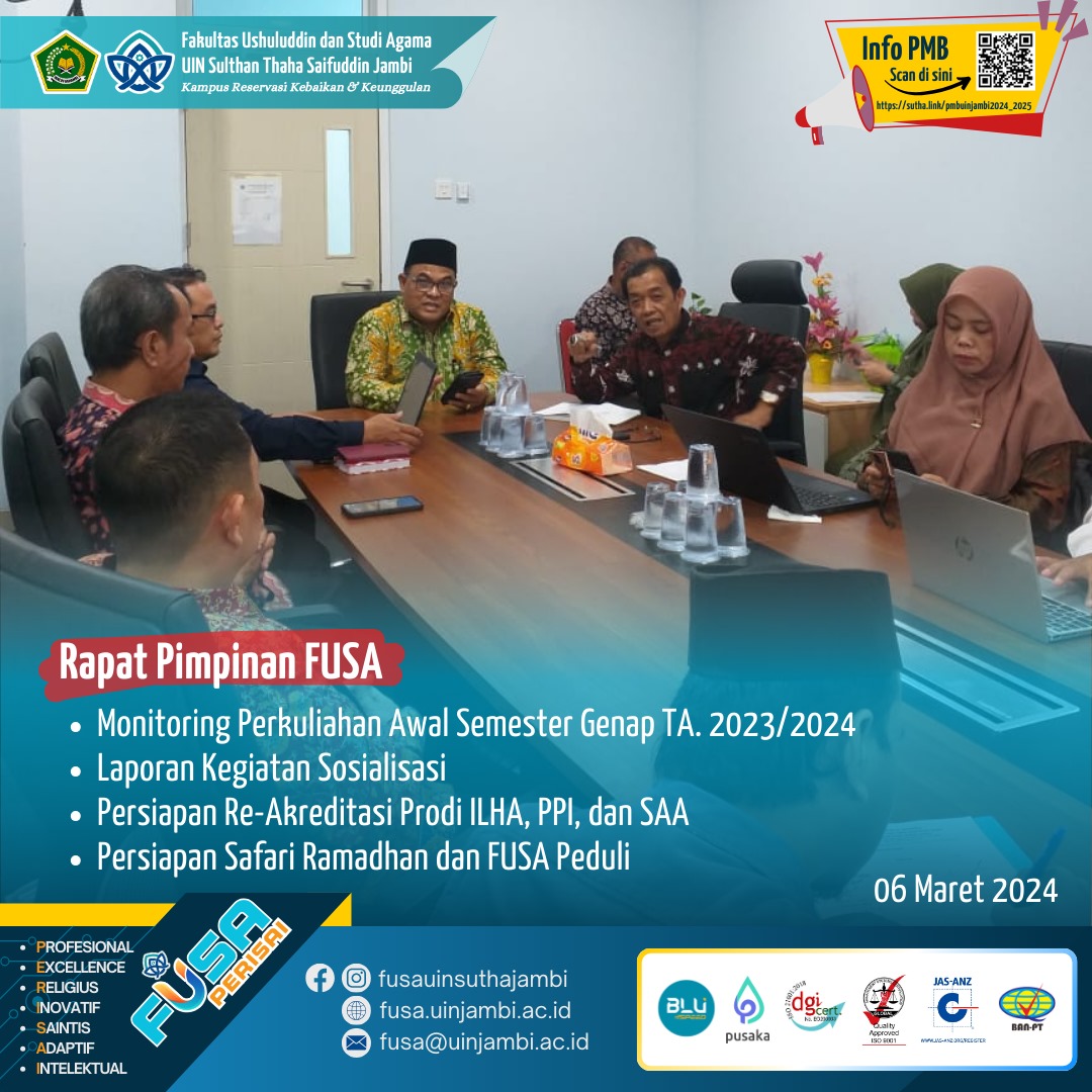 Rapat Pimpinan FUSA