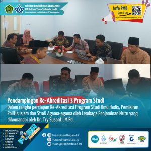 Pendampingan Re-Akreditasi 3 Prodi