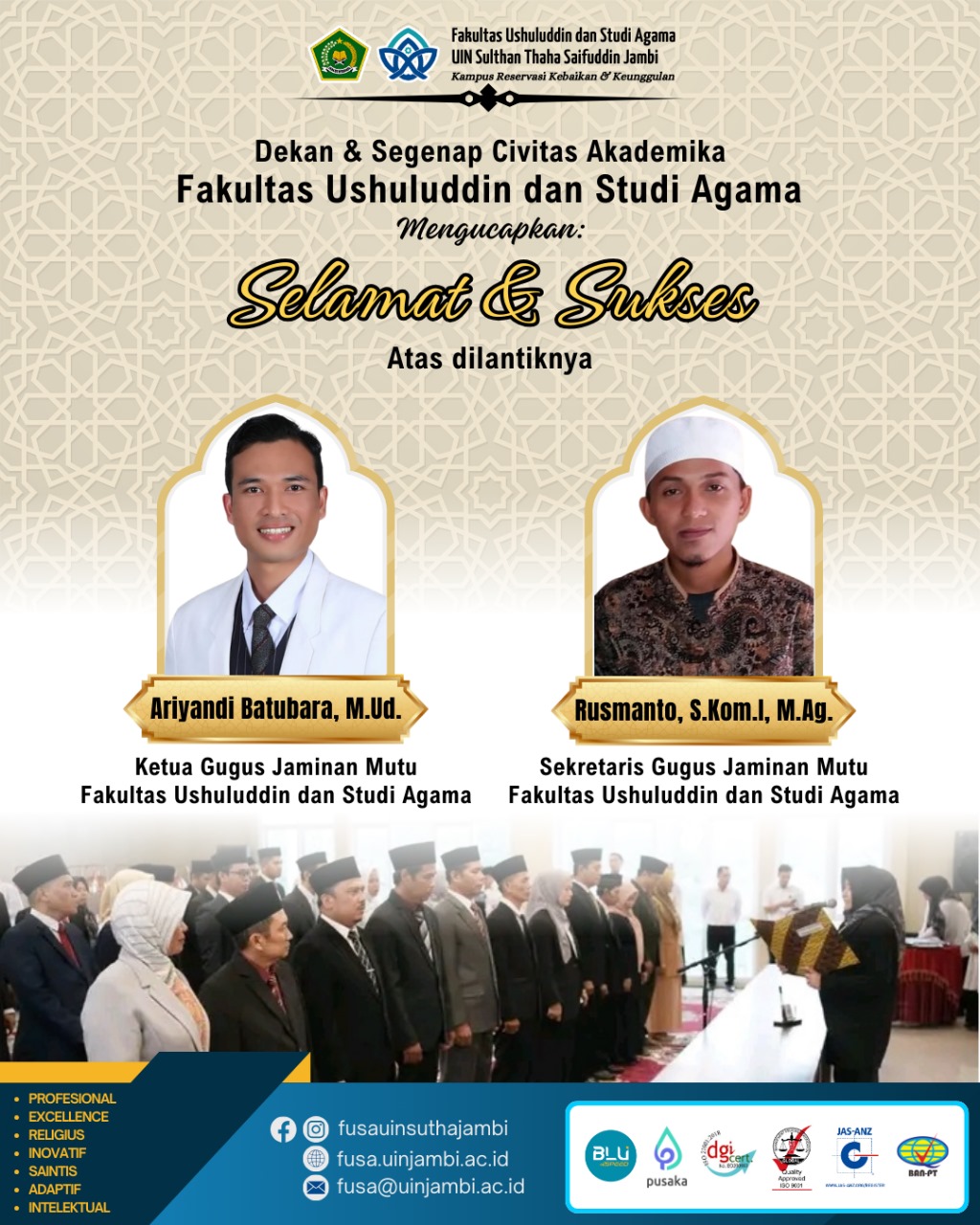 Selamat dan Sukses