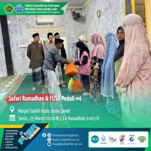 Safari Ramadan Prodi IAT di Masjid Sabilil Huda Kota Jambi