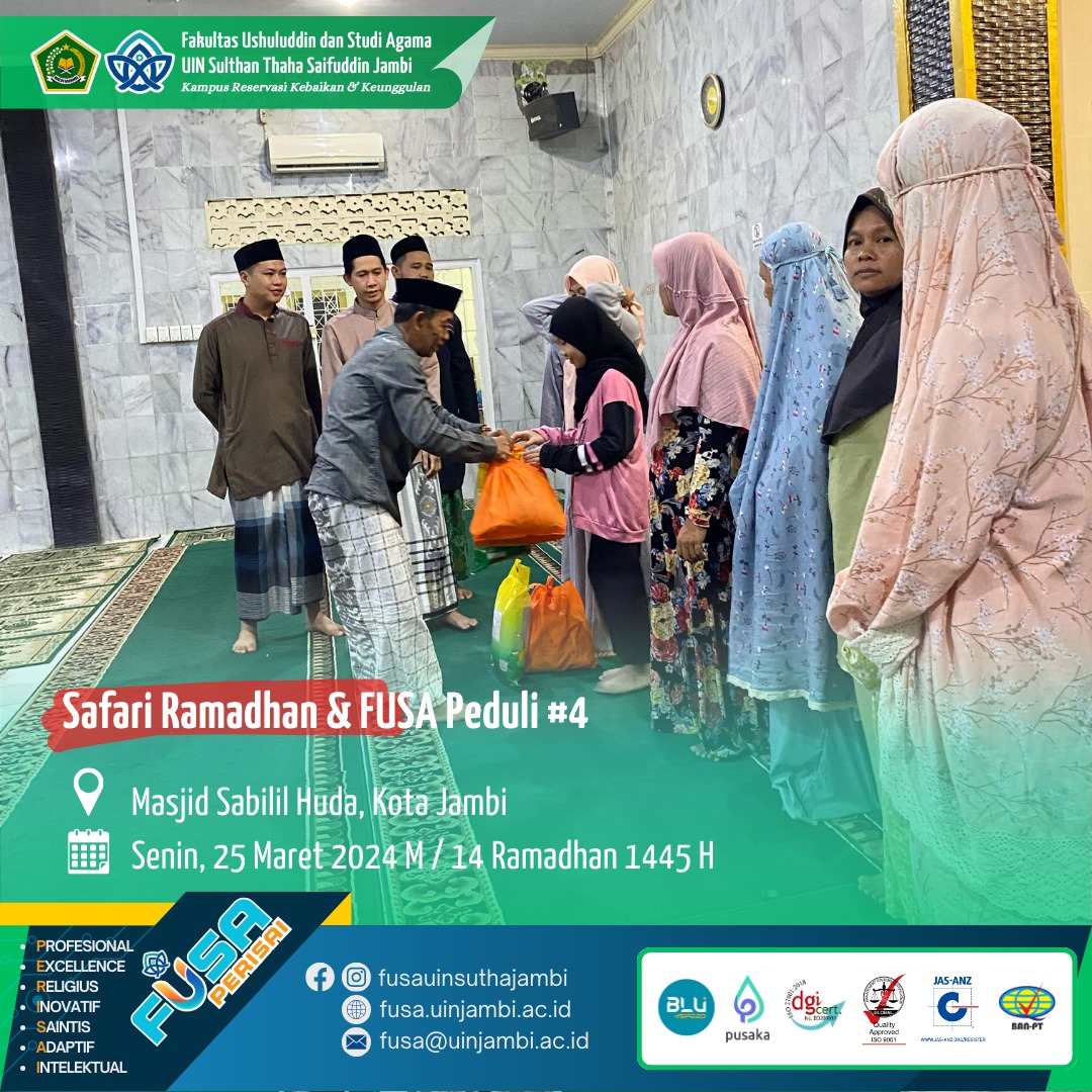 Safari Ramadan Prodi IAT di Masjid Sabilil Huda Kota Jambi