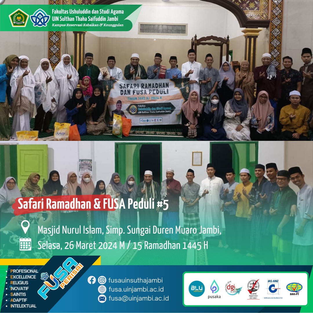 Safari Ramadan dan FUSA Peduli #5