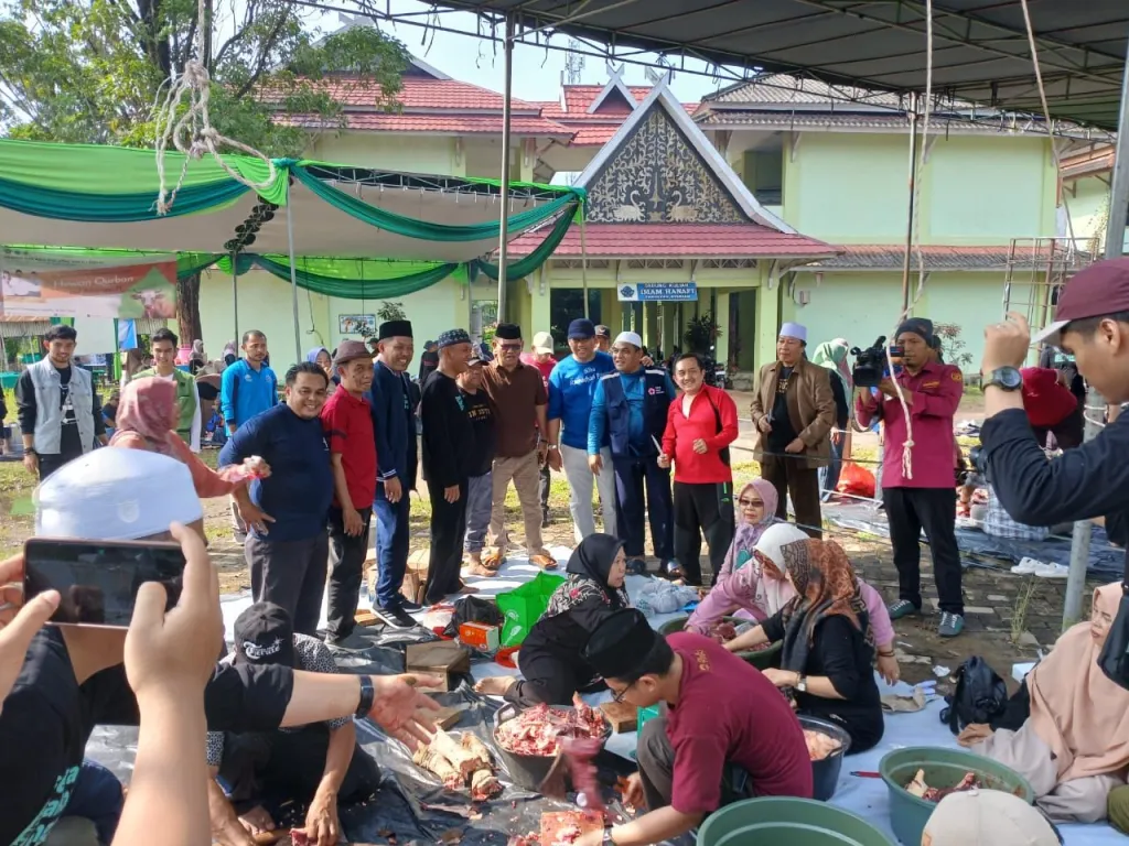 UIN Jambi Potong 20 Ekor Hewan Qurban,FUSA 1 Sapi