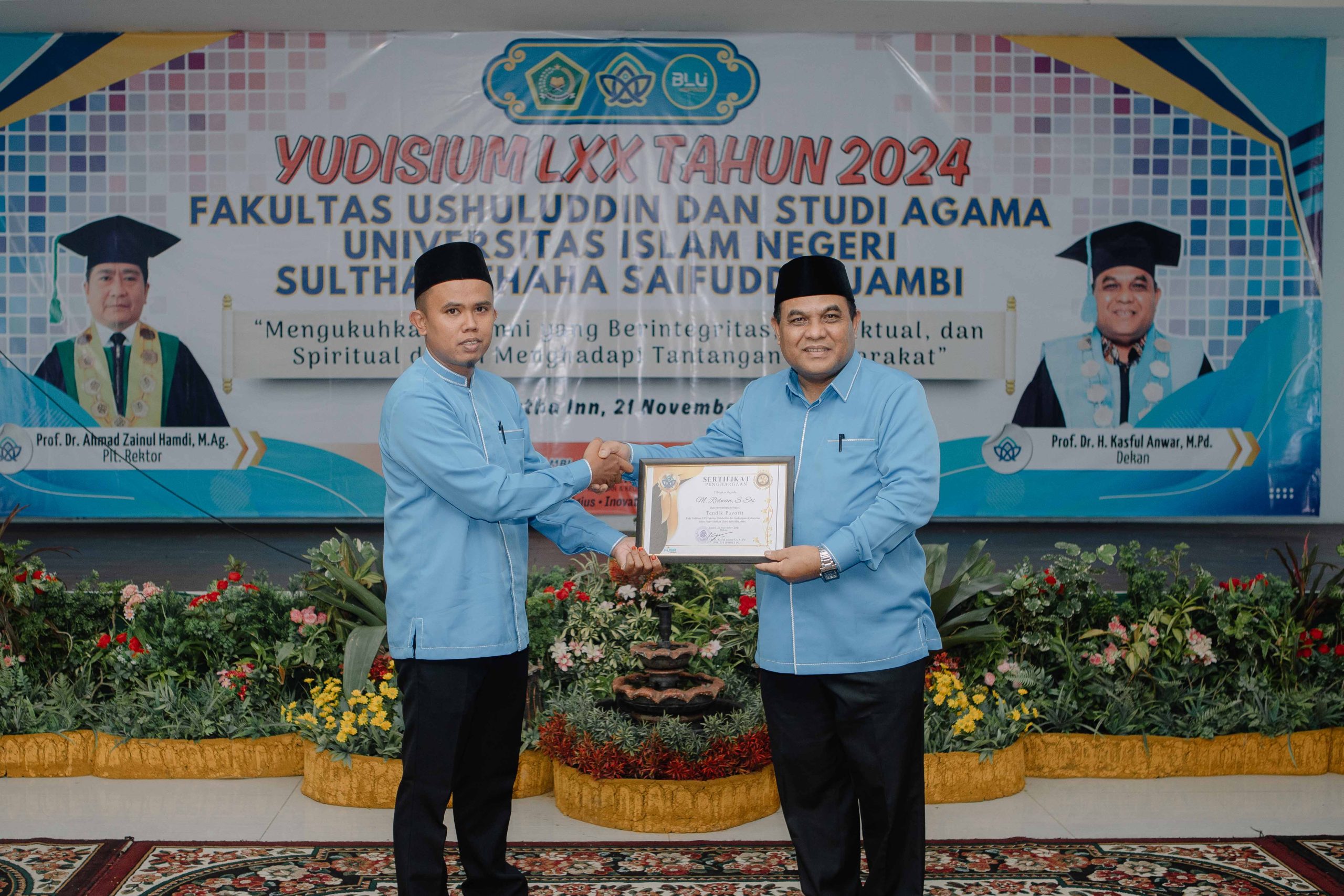 Muhammad Ridwan Terpilih Kembali Menjadi Pegawai FUSA Terfavorit 2024