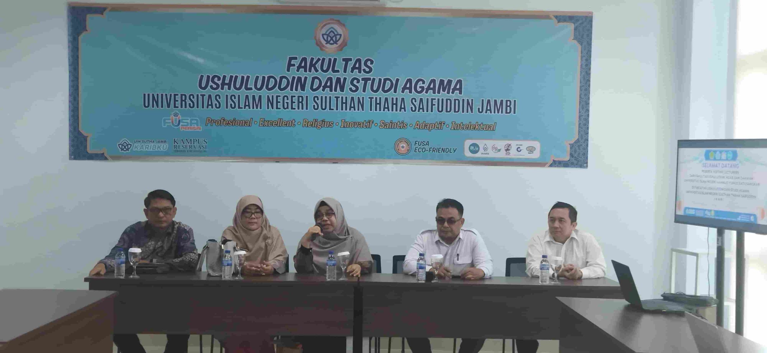 FUSA UIN Jambi Sambut Dosen Tamu UIN Mahmud Yunus Batusangkar