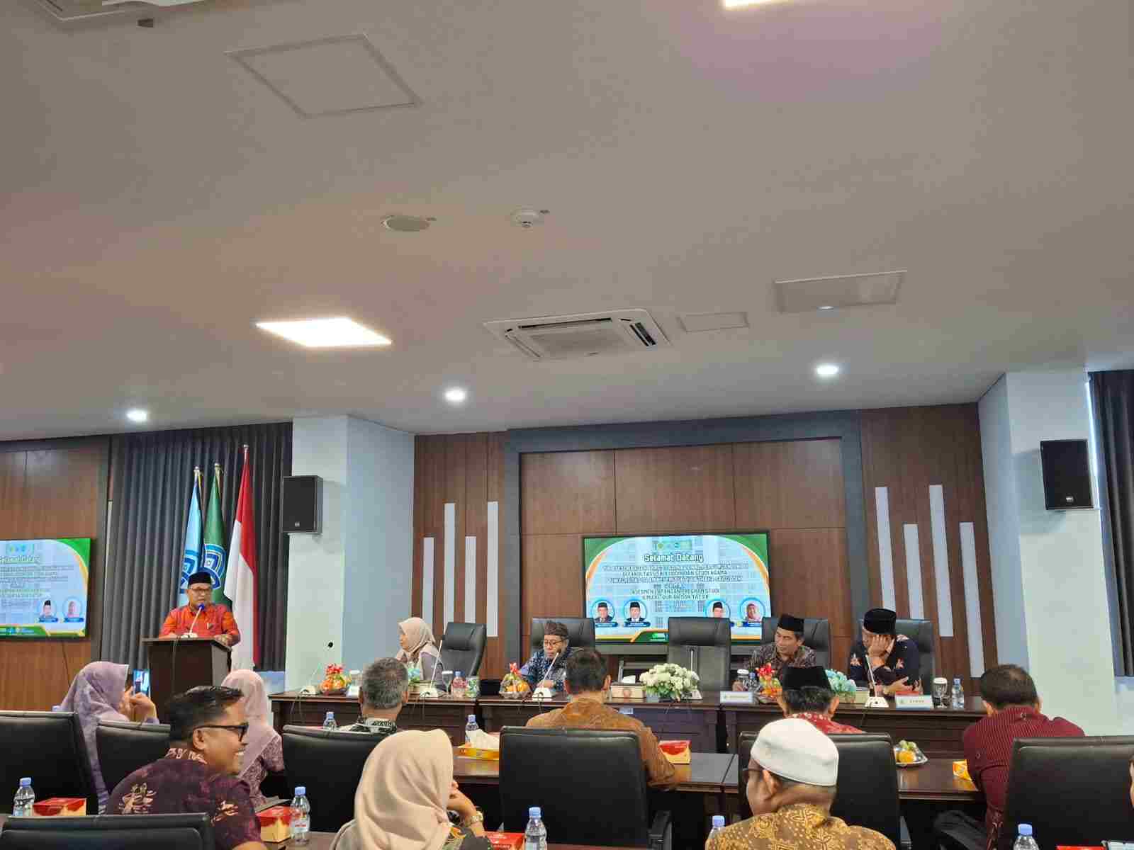 Pembukaan AL BAN-PT Prodi IAT, Rektor Sampaikan Perkembangan UIN Jambi