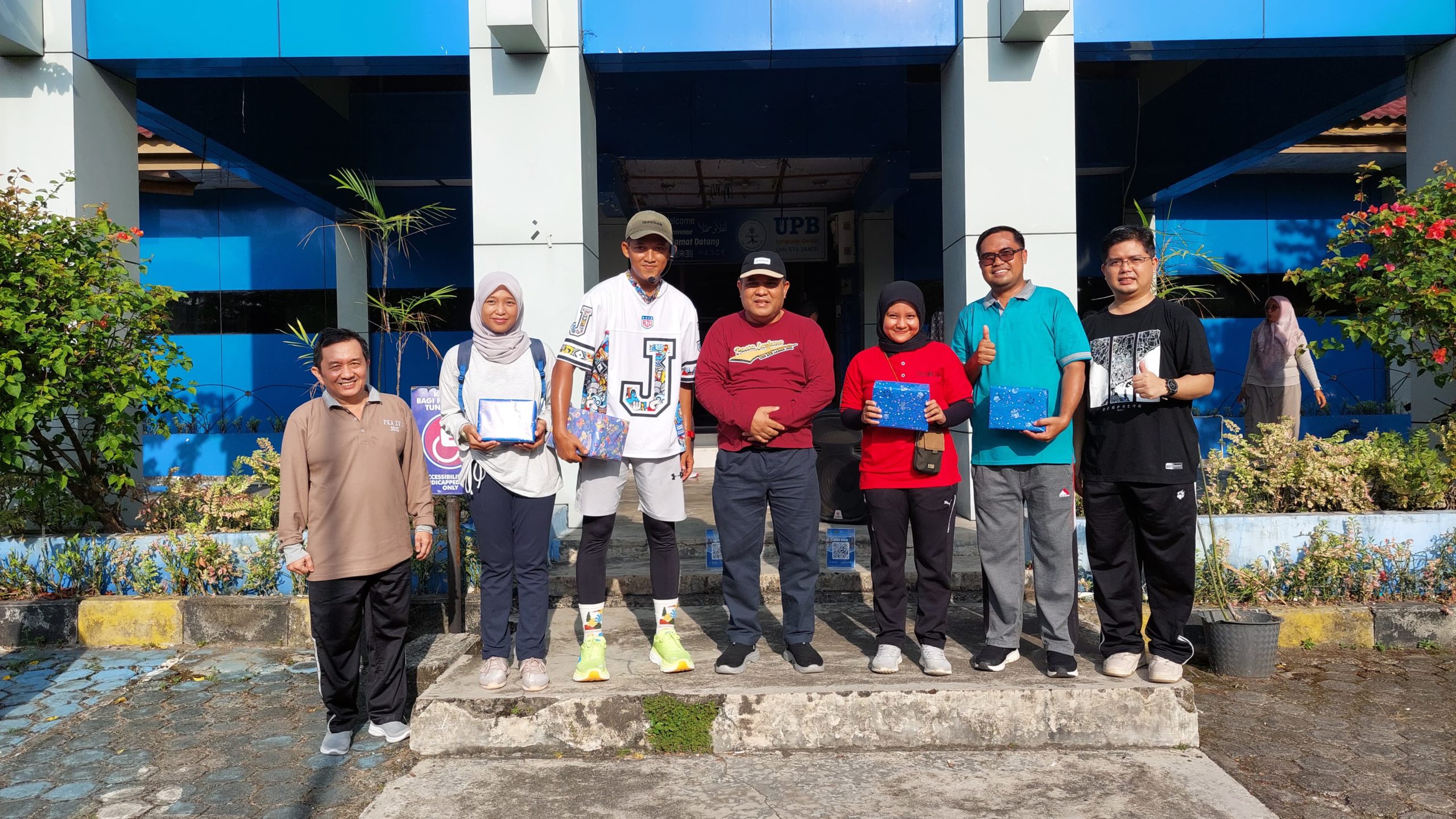 FUSA Sebagai Pelaksana Senam, Bagi-Bagi Doorprize