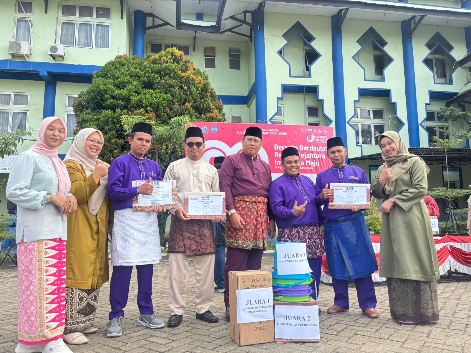 HUT RI Ke-80,  FUSA Raih Tiga Kategori lomba