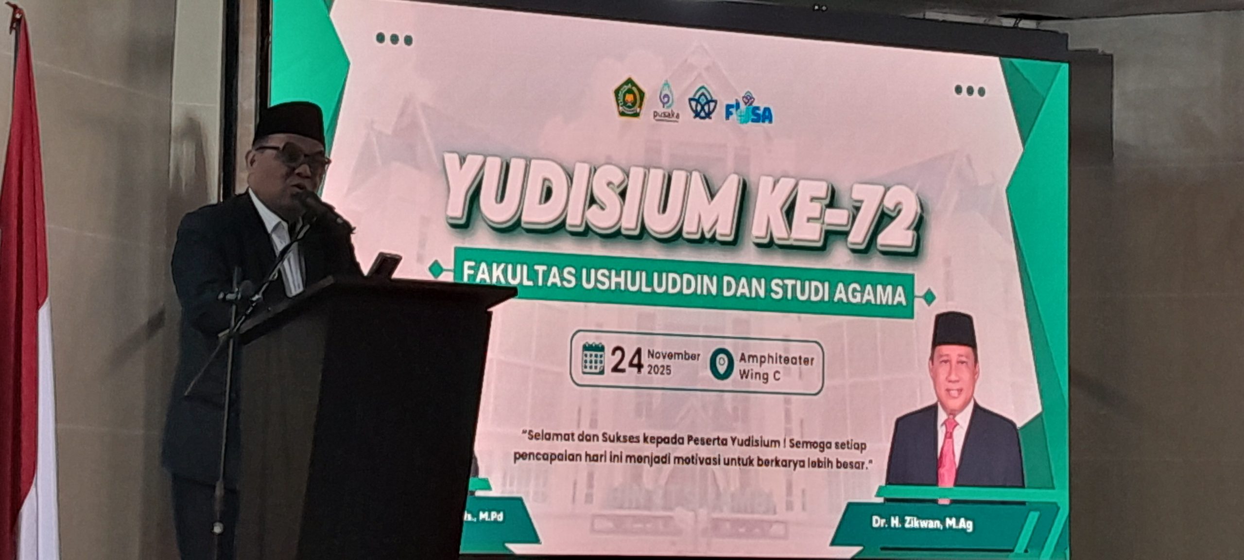 63 Alumni FUSA di Yudissium, Ini Pesan Rektor