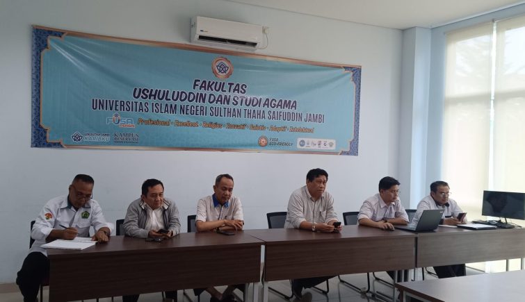 Perkuat Sinergi dan Kinerja, FUSA UIN STS Jambi Gelar Rapat Koordinasi Civitas Akademika