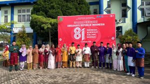 Civitas Akademika FUSA Semarakkan Upacara HUT ke-81 Kemerdekaan RI
