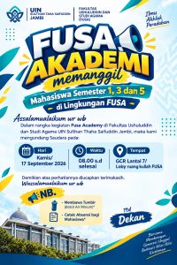 FUSA Akademi 17 September 2026