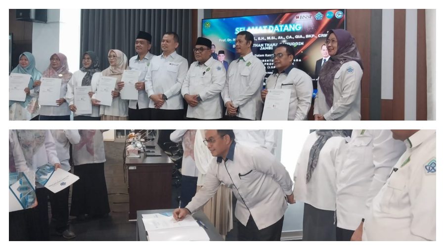 Wakil Dekan II FUSA Hadiri Pembentukan LSP-P1, Perkuat Komitmen Sertifikasi Profesi