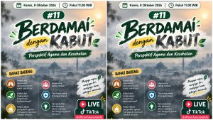 FUSA Angkat Isu Karhutla melalui Perspektif Agama dan Kesehatan dalam Live TikTok “Berdamai dengan Kabut”